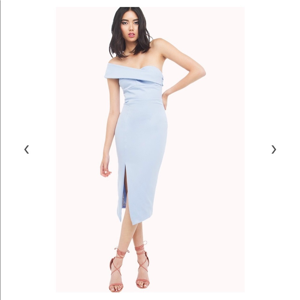 Always by my side one shoulder dress